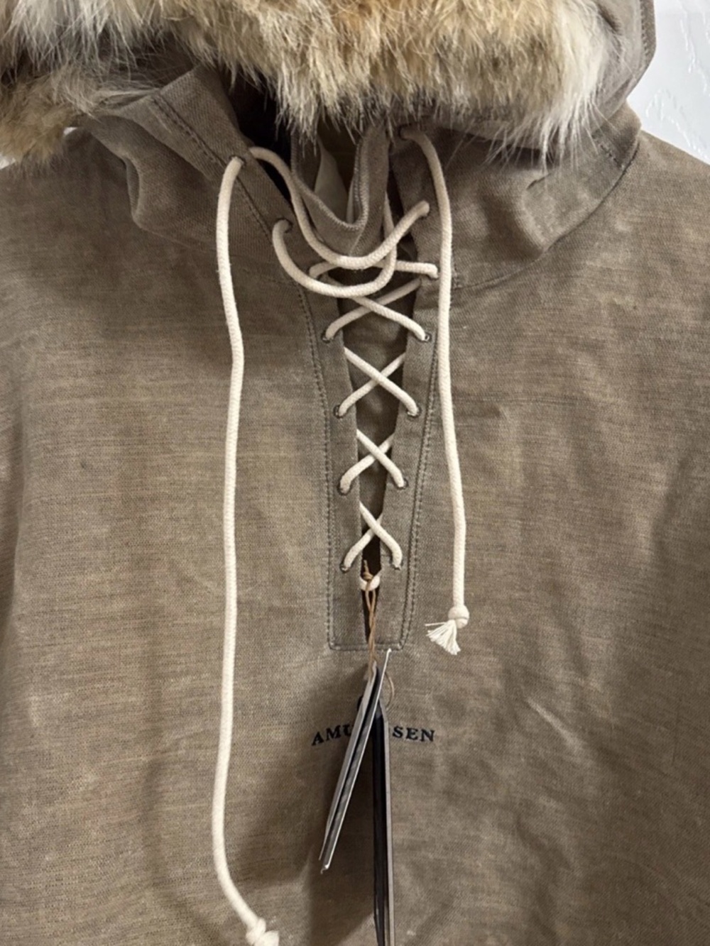 Amundsen Sports - Flagship Heroes Anorak - waxed canvas, coyote fur XL - Picture 3 of 14